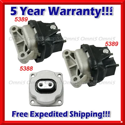 M534 Fits 2005-2010 Dodge Charger/Magnum 2.7L 3.5L RWD Motor & Trans Mount 3pc • $76.46