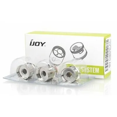 IJOY Combo SRDA Replacement SRDA-CE / SRDA-CF Coil Head 0.1ohm 3PCs • £6.99