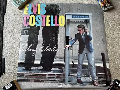 Elvis Costello Taking Liberties 1980 Original PROMO POSTER Rare 36x36 Vintage  • $99.99