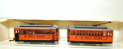 Model Power-n-brill  Public Service Trolley's  Tested • $38.50