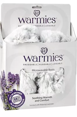 Warmies Snuggable Microwavable Boots Scented Relaxing Lavender  • £15.26