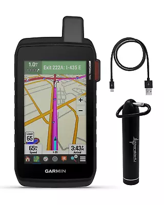 Garmin Montana 700i Rugged GPS Touchscreen Navigator With Power Bank Bundle • $704.99