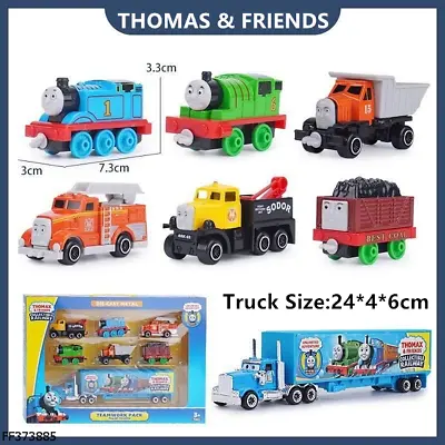 NEW 7pcs Thomas The Tank Engine & Friends Diecast Vehicle Truck Car Train Toy • $24.26