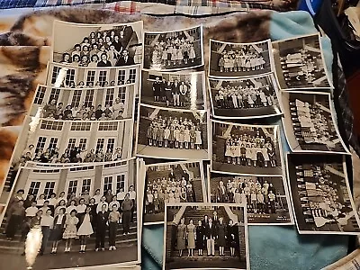 30 Antique School / Class Photo 8x10 & 5x7 Inch Vintage Antique School Pictures • $0.99