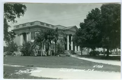 Moore Haven FL The Glades County Court House RPPC • $3.95