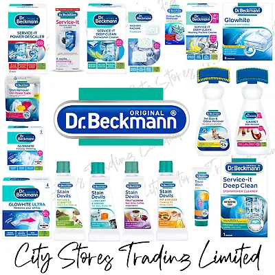 Dr Beckmann Complete Range Stain Remover Fabric Cleaner Whitener Laundry • £9.99