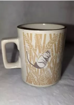 Hornsea Lancaster Vitriamic Harvest Mouse/Dormice Mouse Mug • £15