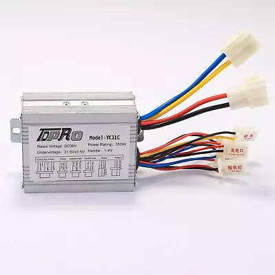 36V 350W Brushed Speed Controller Electric Motor For ATV E-Scooter Go Kart QUAD • $23.99