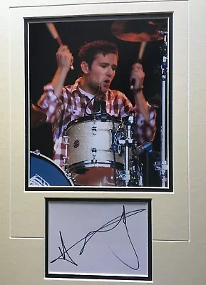 HARRY JUDD - CHART TOPPING DRUMMER - McFLY - BRILLIANT SIGNED PHOTO DISPLAY • £24