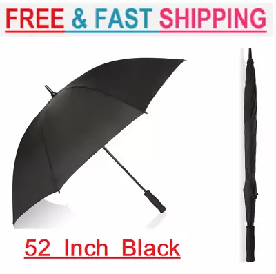 New ShedRain Golf Umbrella 52 Inch Black.Best Price • $9.95