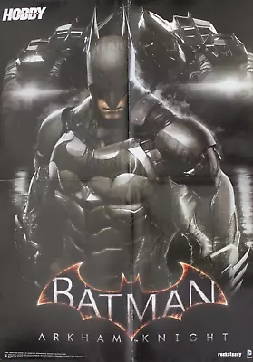 2014 HC BATMAN ARKHAM KNIGHT + DARK SOULS II Double-Sided Poster (22.4  X 16.5 ) • $24.99