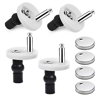 4 Pack Toilet Seat Fittings Fixings Quick Release Toilet Seat Top Fixings Soft C • $22.73