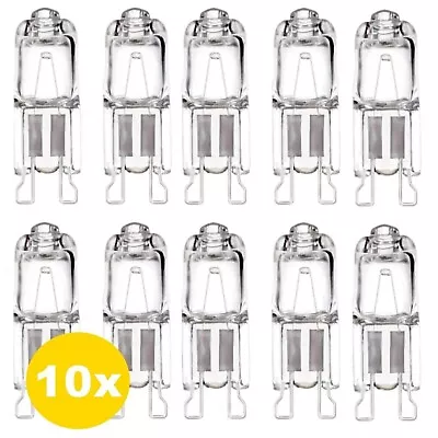 10 X 28=37w G9 Clear Halogen Capsule Energy Saving Bi-Pin Dimmable Bulb  Uk • £6.49