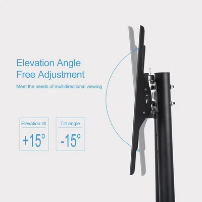 £248.86 • Buy Mobile TV Cart Adjustable Stand Mount For 32-65 Inch LCD/LED Flat Panel Scr New