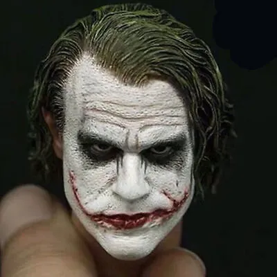 Joker Heath Ledger 1/6 Scale Head Sculpt For Hot Toys Dark Knight Figure Body  • £22.79