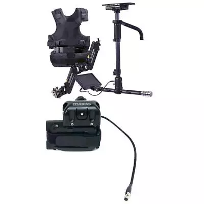 SteadiCam AERO Sled With 7  MonitorA-15 Arm And Vest W/Panasonic D28 Battery Mt • $2995