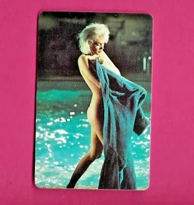 MARILYN MONROE Vintage Playing Card SCENE SOMETHINGS GOT TO GIVE ACE DIAMONDS • $3.95