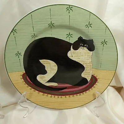 Set Of 2 Sakura Warren Kimble Fat  Collection Salad Dessert Plates  • $20