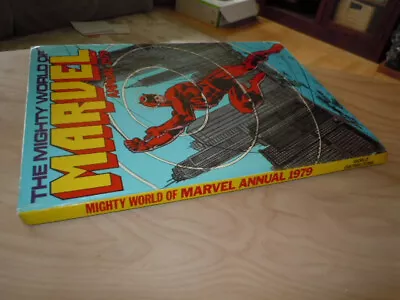 The Mighty World Of MARVEL Annual 1979. World Distributors Ltd.  Vintage HC Book • $18