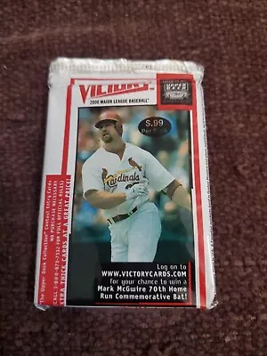 1 Unopened 2000 Upper Deck Victory Baseball Pack • $5.99
