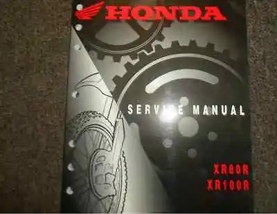 1985 1986 1987 1988 1989 1990 Honda XR80R XR100R Service Repair Shop Manual NEW  • $109.96