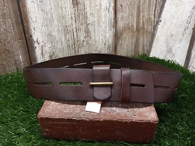 CAbi Brown Leather Belt “Here Or There” Size X Small XS 3298 • $46.17