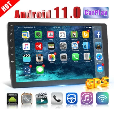 $95.02 • Buy 9 Inch Android 11 Car Stereo Radio GPS WIFI Bluetooth USB Double 2Din MP5 Player
