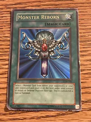 Yu-Gi-Oh! TCG Monster Reborn Legend Of Blue Eyes White Dragon LOB-EN118... • $8