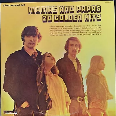 Mamas And The Papas 20 Golden Hits 1973 Vinyl Record Album LP MCA DSX-50145* • $14.39