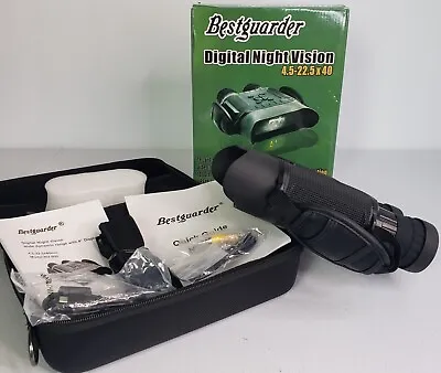 Bestguarder NV-900 4.5-22.5X40 Digital Night Vision Hunting Binocular Time Lapse • $230.99