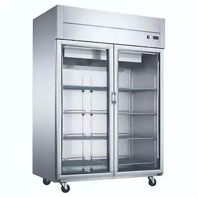 Advance Kitchen Pros - D55AF-GS2 Commercial 55  2 Glass Door Reach-in Freezer • $6526