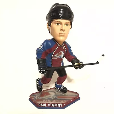 Vintage NHL Paul Stastny Bobblehead Colorado Avalanche 2010 Forever Collectible • $25