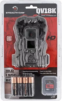 Stealth Cam STC-QV18K Game Camera Combo18 MP 18 IR VideoQuick Set • $49.95