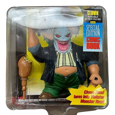  Clown  - SPAWN Todd McFarlane's Toys Action Figure W/comic Book 1994 - Sealed • $19.99