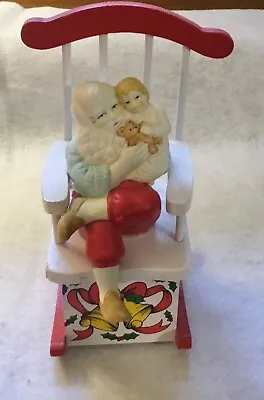 Mechanical Santa/Baby Musical Rocking Chair • $52