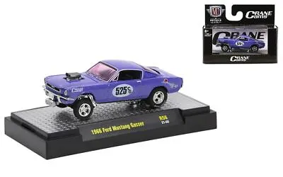 $19.99 • Buy 1:64 1966 Ford Mustang Gasser -- Purple Crane Cams -- M2 Machines Detroit Muscle