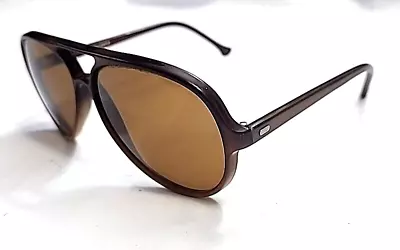 Ray Ban Bausch Lomb B&L CATS Brown Aviator Sunglasses France • $99.99