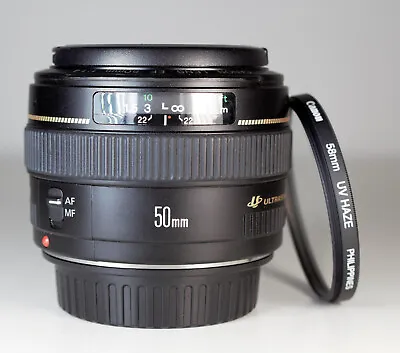 Canon Lens EF 50mm F/1.4 USM - #2781b • £149