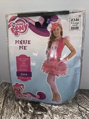 My Little Pony Pinkie Pie Child XL 14-16 Girls Halloween Costume Cosplay • $12.60