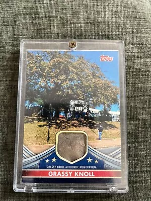 $100 • Buy 2011 Topps American Pie JFK Kennedy Assassination Grassy Knoll Relic RARE