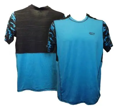 New Blue-Black Camo Mens Sizes S-M-L-XL ACX Performance Water Swim Shirt • $5.56