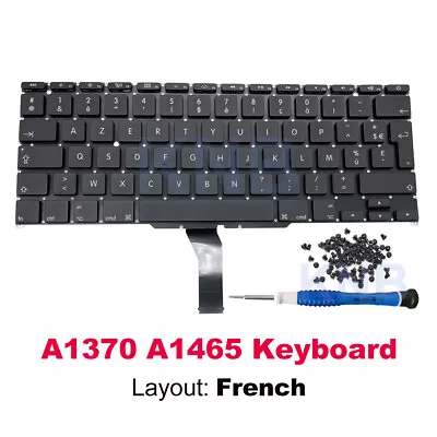 New French Keyboard Replacement For MacBook Air 11  A1370 A1465 2011-2015 Years • $17.88