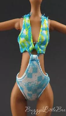 Monster High Doll Frankie Stein Escape From Skull Shores Blue Swim Suit • $6.74