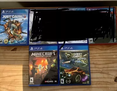 Ps4 Games Bundle *good Condition* • $10.80