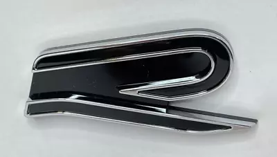 $39.95 • Buy Black & Chrome VW R Line Badge Emblem LOGO Stick On 30mm X 65mm R-Line *READ*
