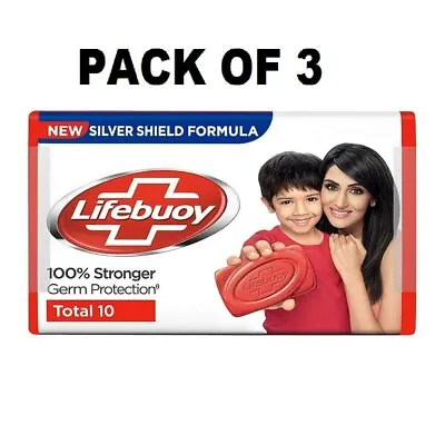 £16.26 • Buy Lifebuoy Total Soap - (Pack Of 3) 100GM Free Shipping 