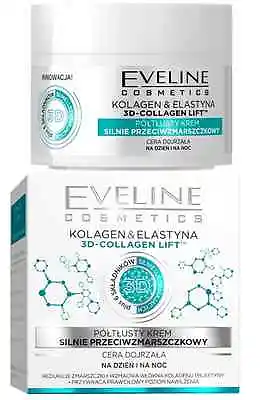 Eveline Collagen & Elastin 3d-collagen Lift Semi Rich Strong Anti-wrinkle Cream  • £3.69