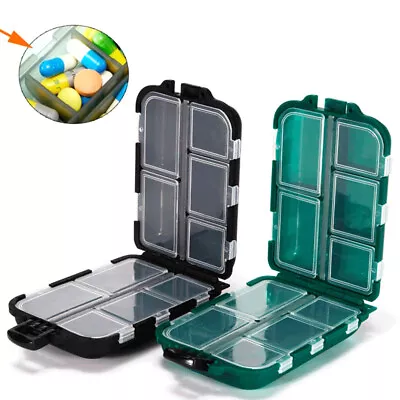 1× Pill Box Medicine Organizer Dispenser Box Case Travel Tablet Container Hol..x • $2.58