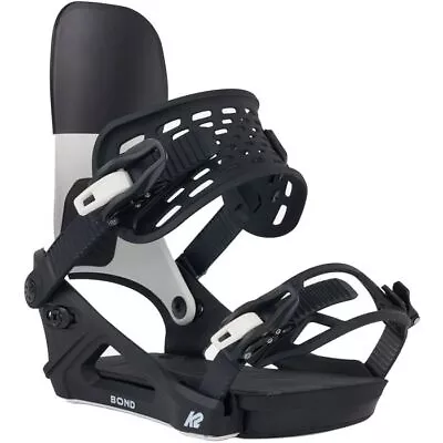 K2 Bond Men's Snowboard Bindings Black/White Large MY24 • $209.96