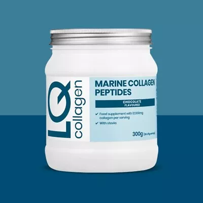 LQ Marine Collagen Peptides Chocolate Flavoured Powder 300g • £21.76